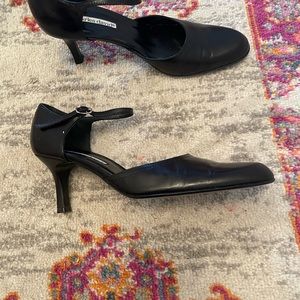 Charles David leather Mary-Jane’s with 2.5 inch heel.